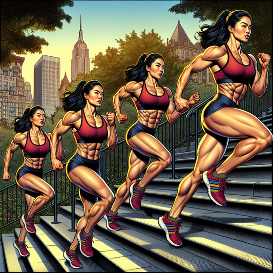 Running stairs can step up your speed and power