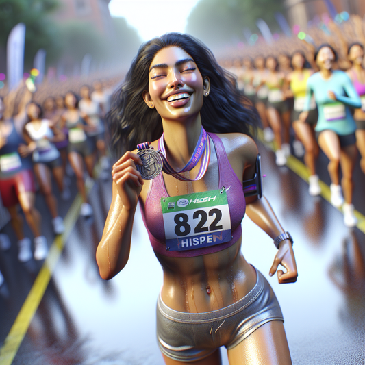 The hottest celebrity accessory this fall? A marathon medal.