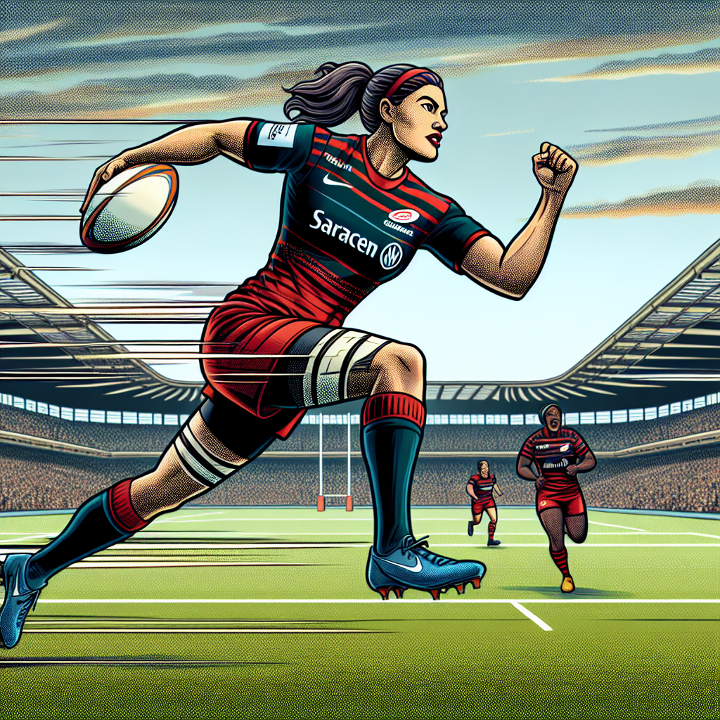 'Making this look like a training run!’- Saracens run home THIRD try after 10 minutes
