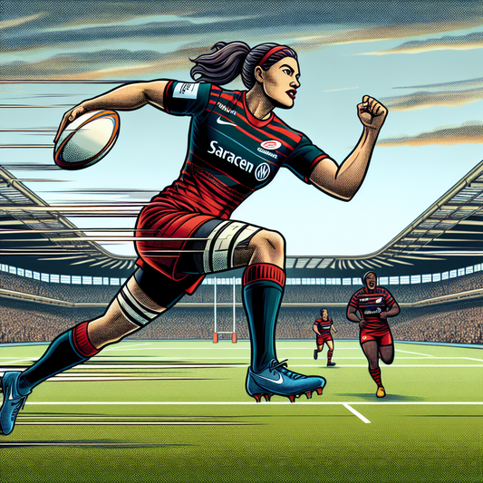 'Making this look like a training run!’- Saracens run home THIRD try after 10 minutes