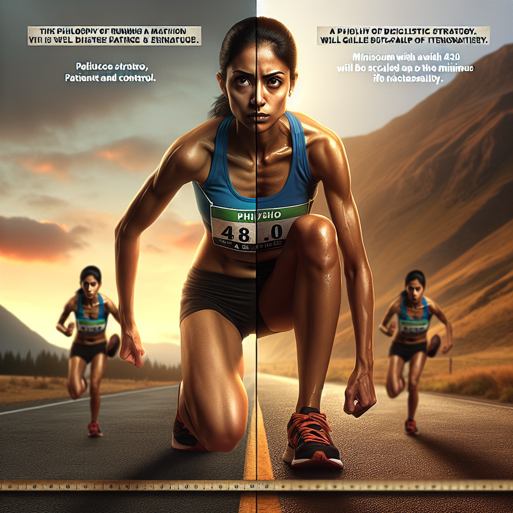 Is this dumb saying the best marathon advice?