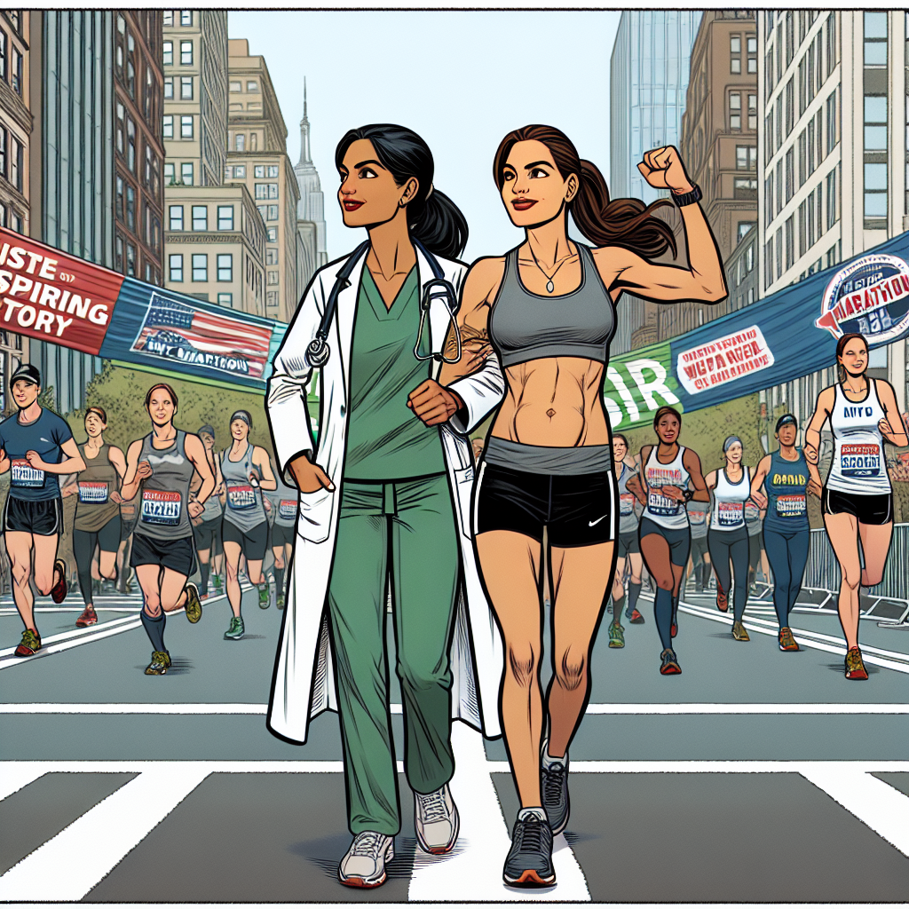 HSS perinatal training program puts doctor, patient on marathon track