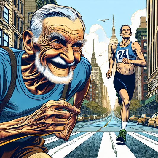 At 74, He Started Running. At 91, He’s a Marathoner.