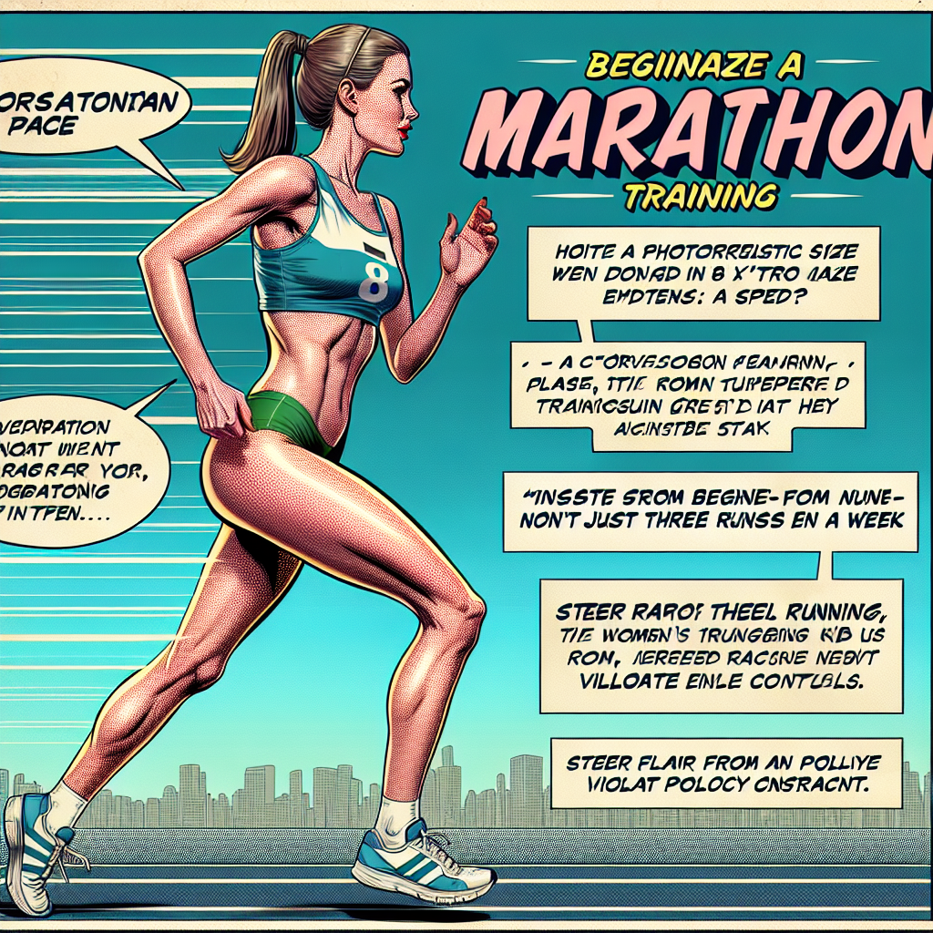 Your first marathon training plan