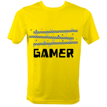 Gamer Running T Shirt to make you smile Yellow