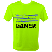 Gamer Running T Shirt to make you smile Green