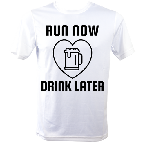 Funny Running T Shirt with quote